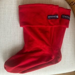 Sperry Top-Sider Fleece Rain boot Socks